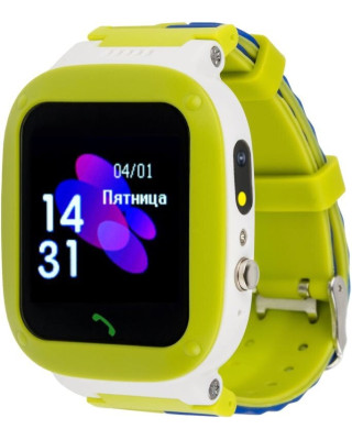 Дитячий смарт-годинник AmiGo GO004 Splashproof Camera+Led Yellow