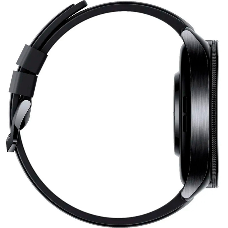Смарт-годинник Xiaomi Watch 2 Pro Black Case with Black Fluororubber Strap (BHR7211GL)