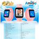 Дитячий смарт-годинник AmiGo GO10S Pro Wifi Pink