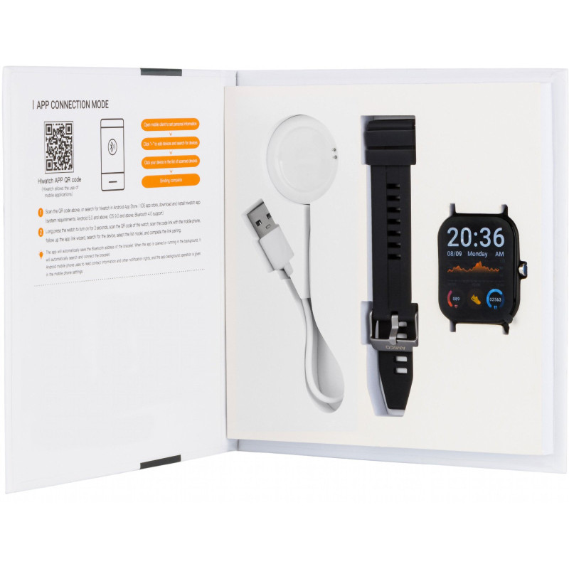 Смарт-годинник Amico GO FUN Pulseoximeter and Tonometer black UA UCRF