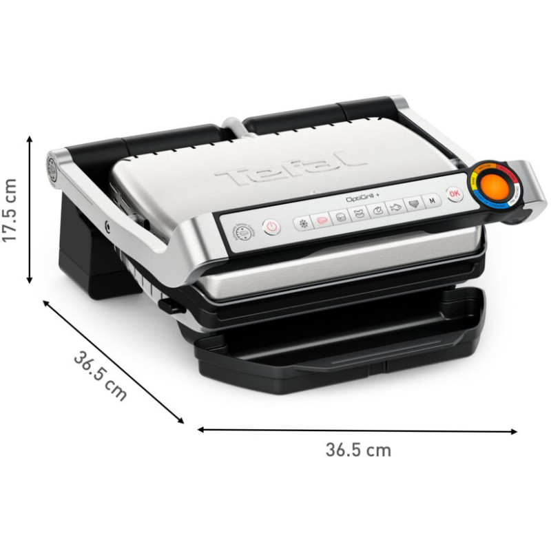 Гриль Tefal OptiGrill+ GC717D10