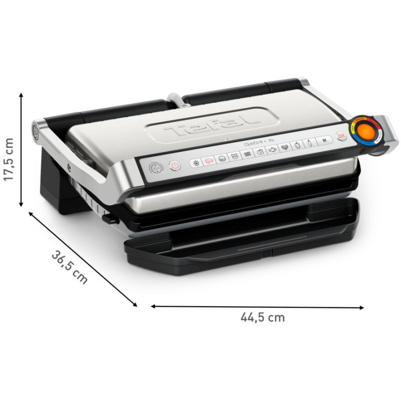 Гриль Tefal OptiGrill+ XL GC727D10