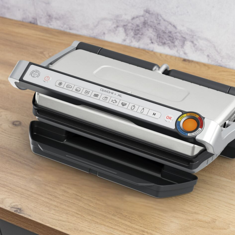 Гриль Tefal OptiGrill+ XL GC727D10