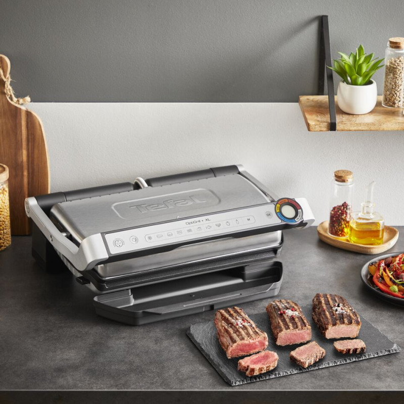 Гриль Tefal OptiGrill+ XL GC727D10