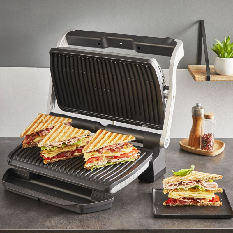 Гриль Tefal OptiGrill+ XL GC727D10
