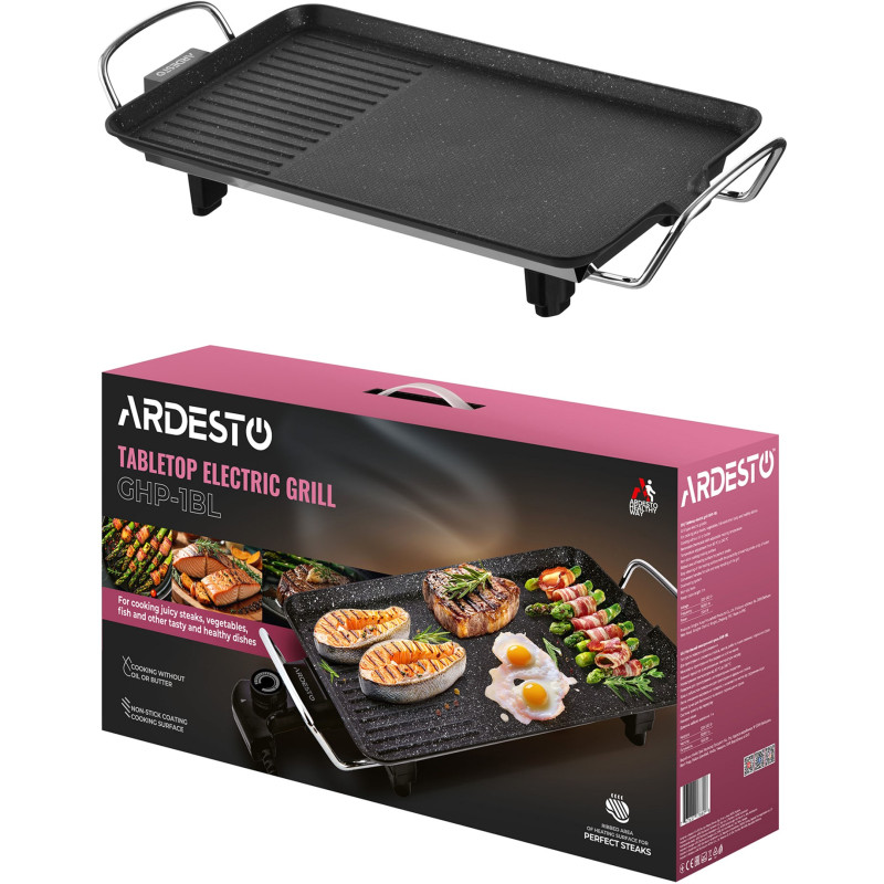Гриль Ardesto GHP-1BL