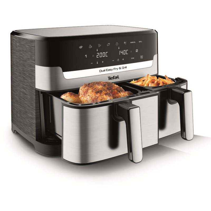Мультипіч Tefal Dual EasyFry&Grill AirFryer EY905D10