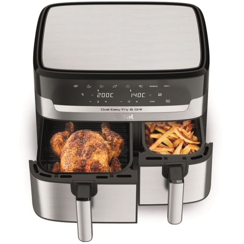 Мультипіч Tefal Dual EasyFry&Grill AirFryer EY905D10