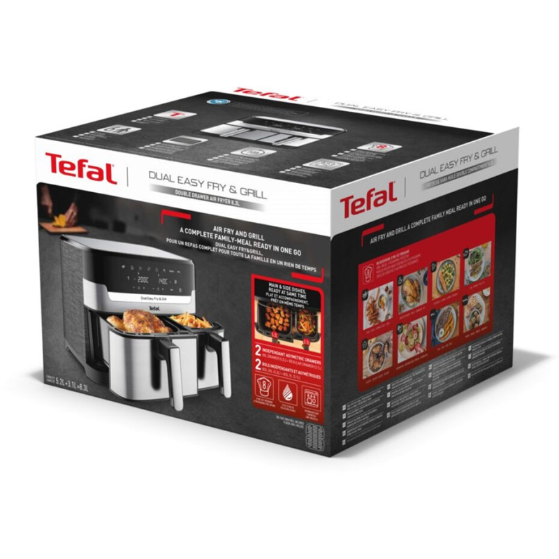 Мультипіч Tefal Dual EasyFry&Grill AirFryer EY905D10