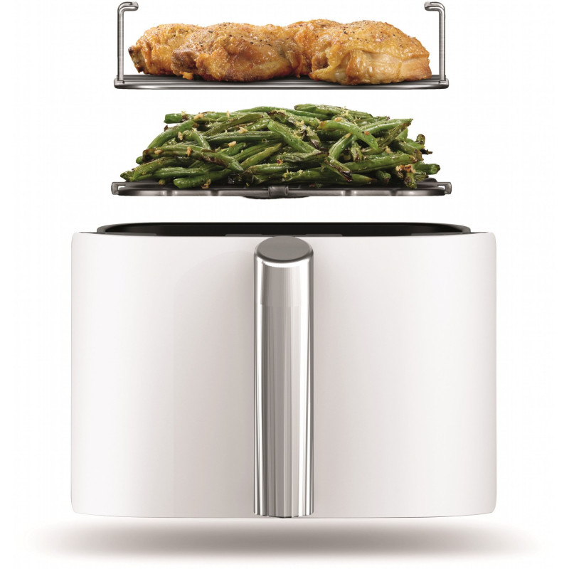 Мультифір Ninja Double Stack XL 2-рівня повітряний фритюрник 9,5 л (SL400EUWH)