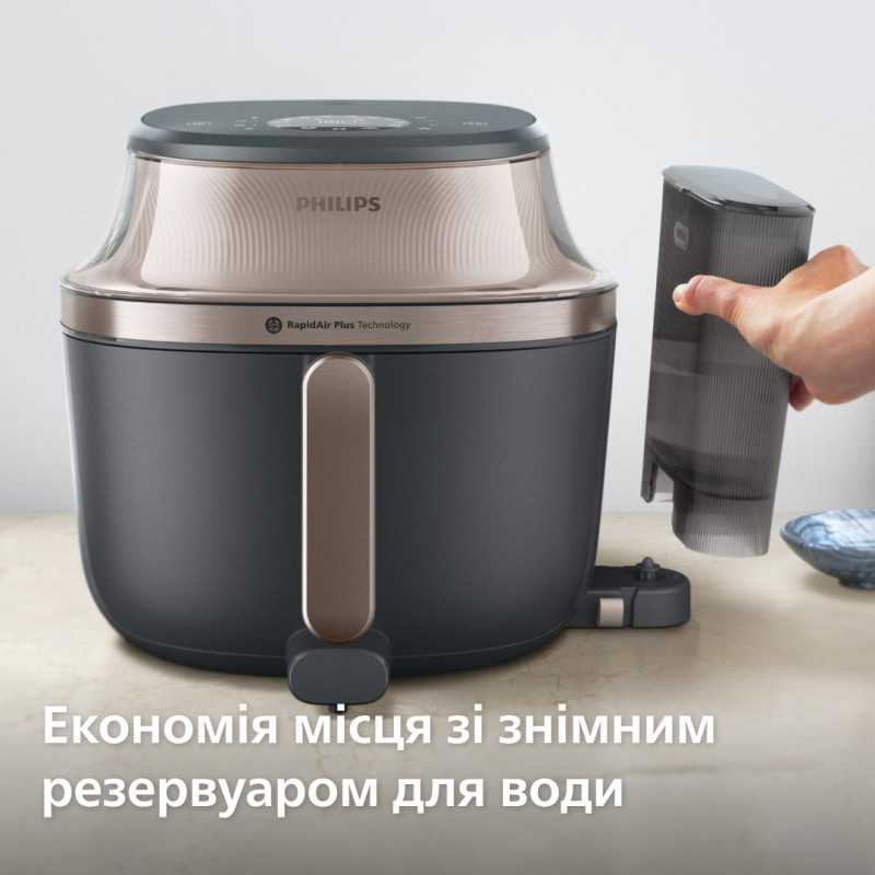 Мультипіч Philips Series 5000 OVI SteamFry NA547/07