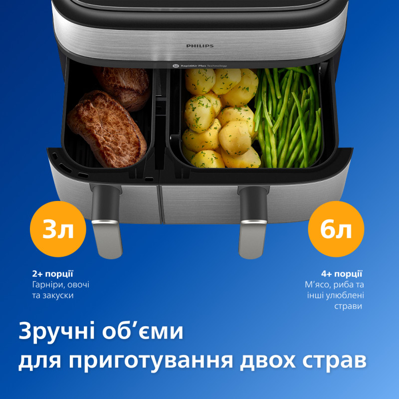 Мультипіч Philips Ovi Dual Steam NA555/00