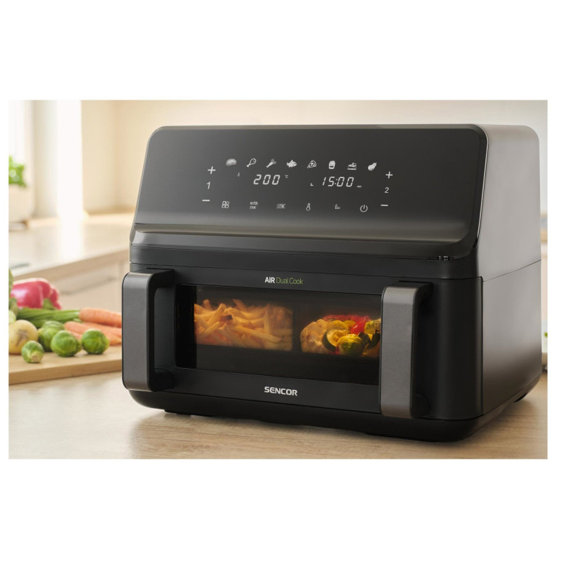 Мультипіч Sencor Dual Vita Fryer SFR 9650BK