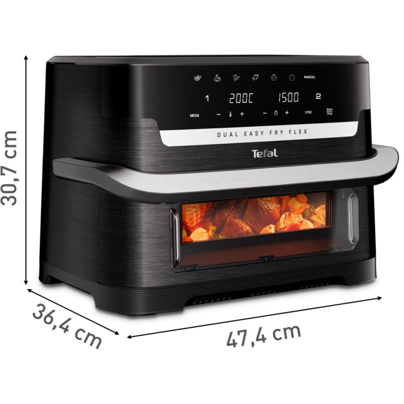 Мультипіч Tefal Dual Easy Fry Flex EY9228E0