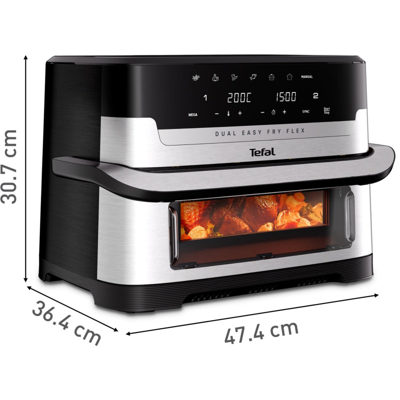 Мультипіч Tefal Dual Easy Fry Flex EY922DE0