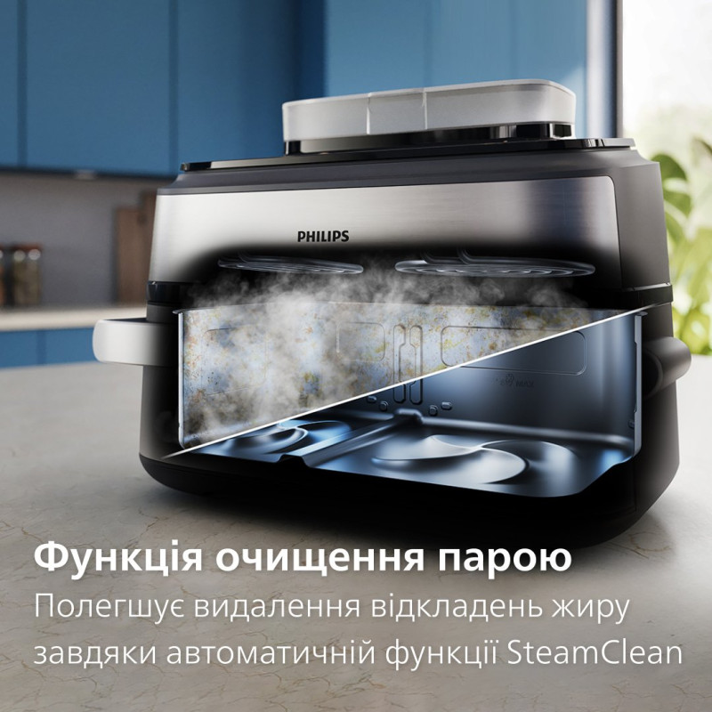 Мультипіч Philips Ovi Dual SteamFry NA565/02