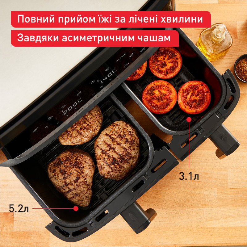 Мультипіч Tefal Dual Easy Fry&Grill Air Fryer EY905B10