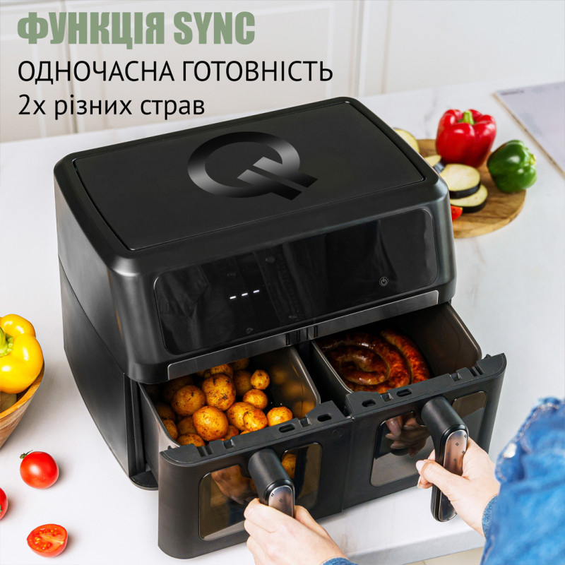 Мультипіч QUIN Air Fryer Dual Zone YJ-1102AV