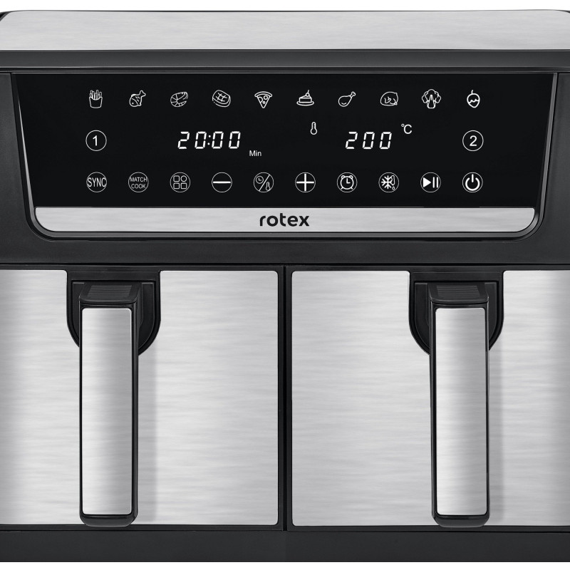 Мультипіч ROTEX ROM1210-2XL MultiFry DUO