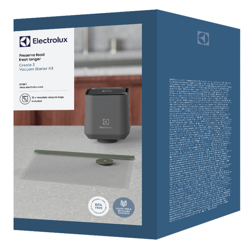 Вакуумний пакувальник Electrolux EVSK1