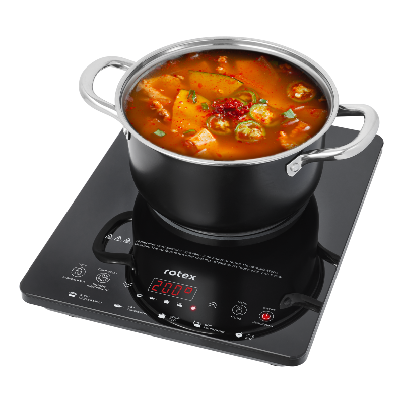  Настільна плита ROTEX RIO225-G (1400Вт, індукція)