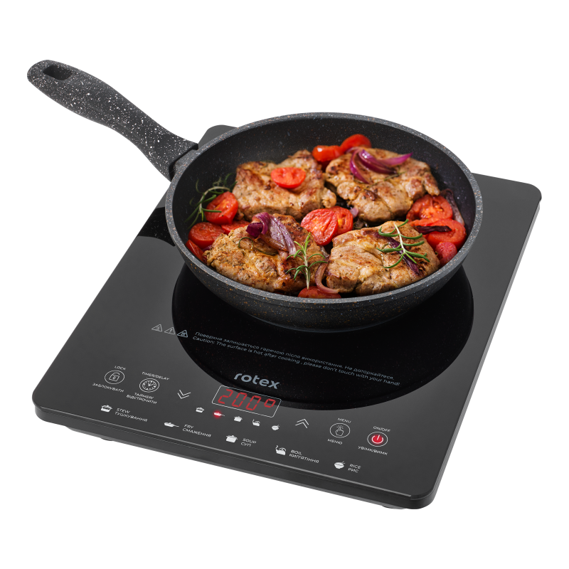 Настільна плита ROTEX RIO225-G (1400Вт, індукція)
