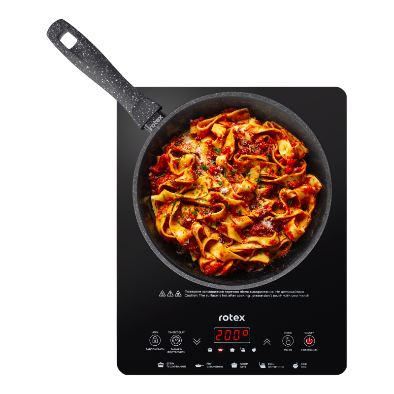  Настільна плита ROTEX RIO225-G (1400Вт, індукція)
