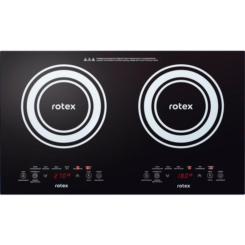  Настільна плита ROTEX RIO250-G Duo (2800Вт 2 конф)