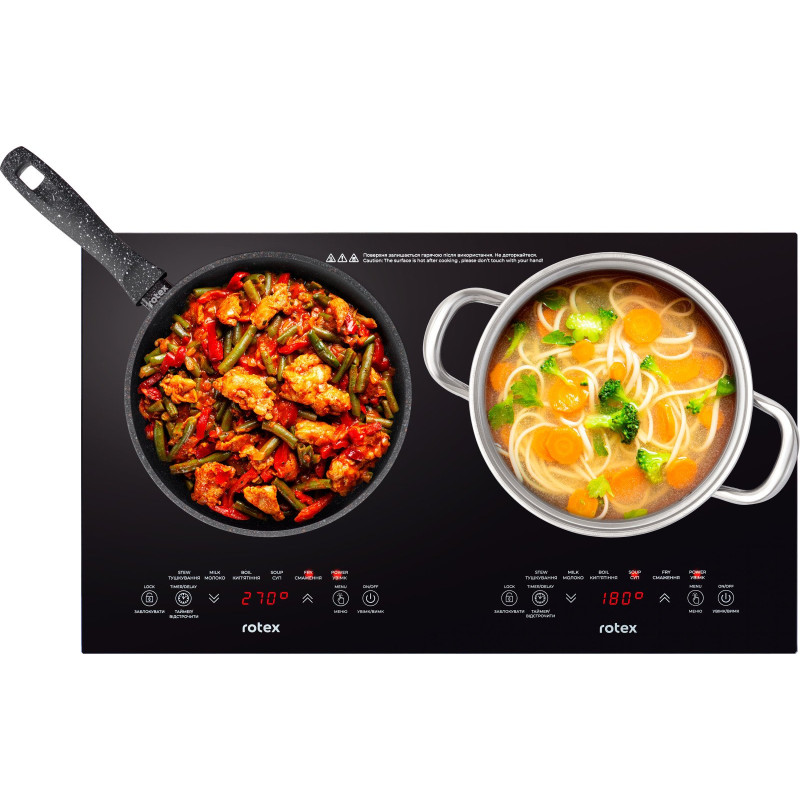  Настільна плита ROTEX RIO250-G Duo (2800Вт 2 конф)