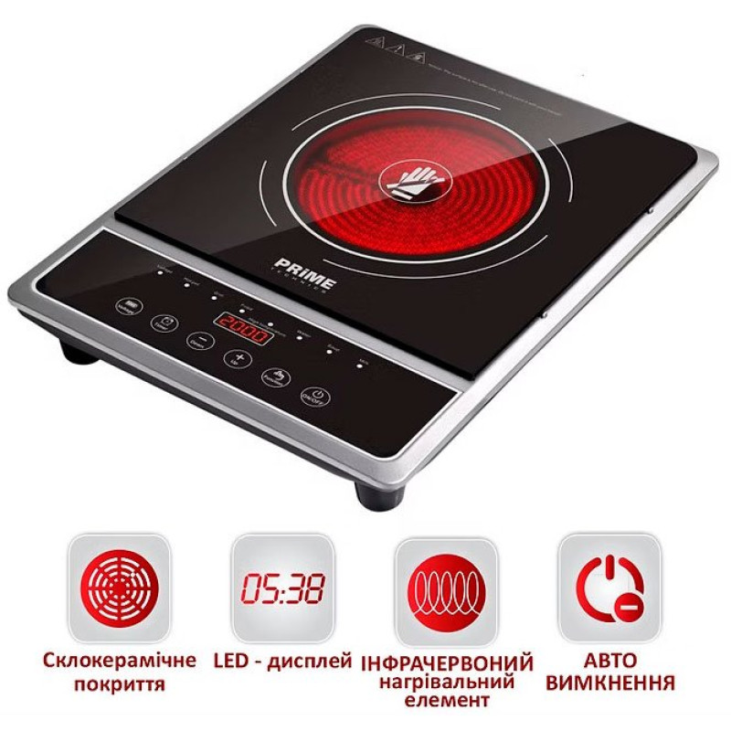 Настільна плита PRIME Technics PHC 2019 GB