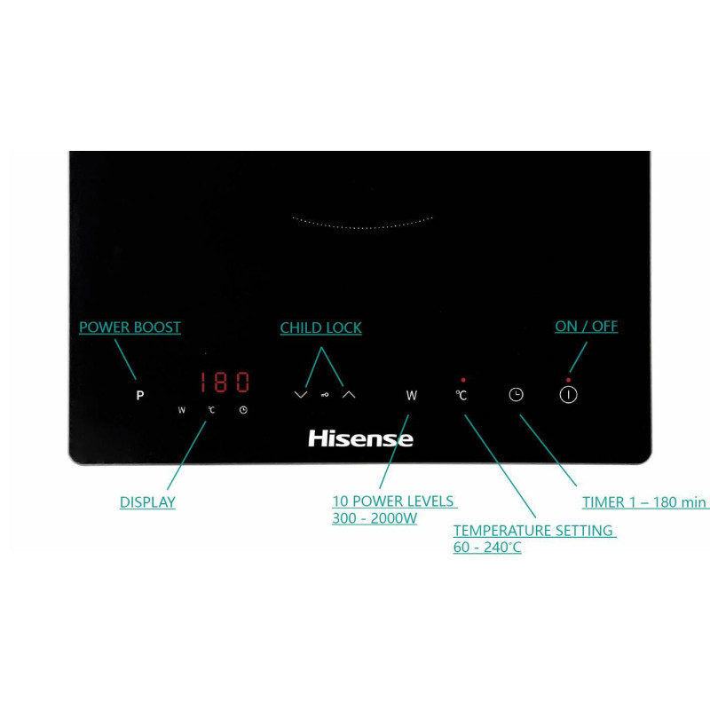 Настільна плита HISENSE HIC2000Y