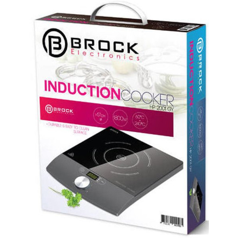 Настільна плита BROCK HP 2001 GY