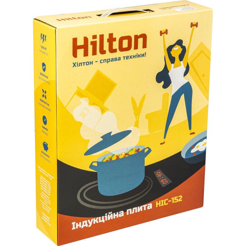 Нстольна плита HILTON HIC-152