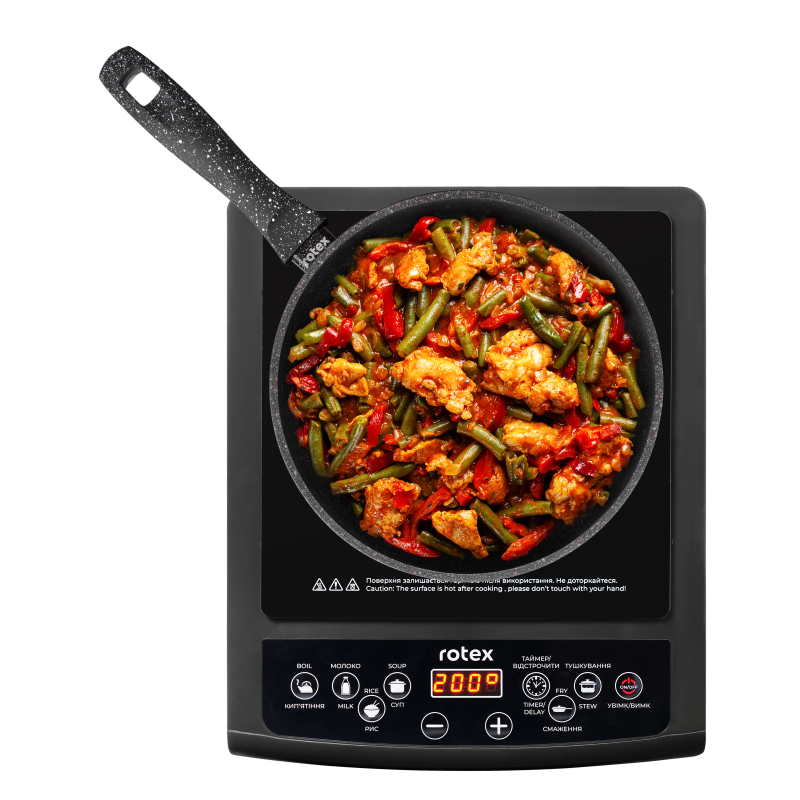 Настільна плита Rotex RIO215-G