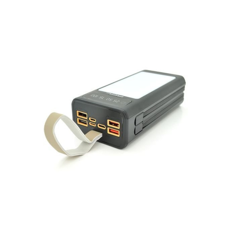 УМБ ACL 30000mAh, LIGHTER, Type-C + Lighting, Black (PW-85B)