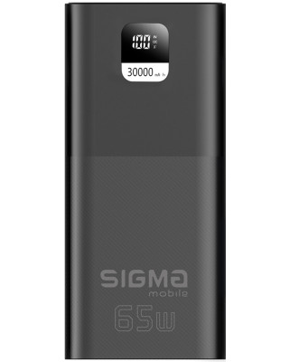 УМБ Sigma X-power SI30A6QLX 30000mAh PD 65W black