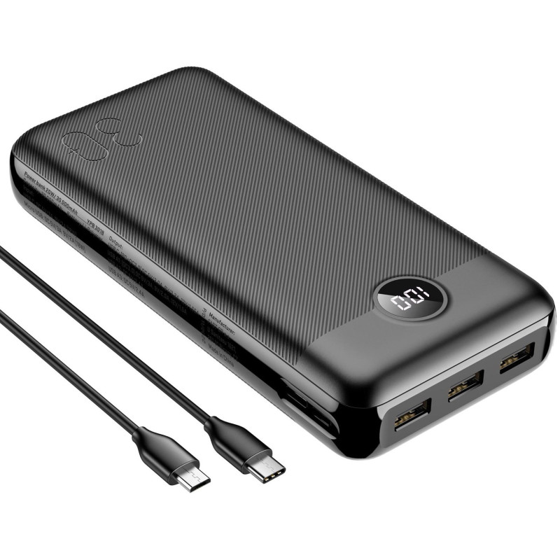 УМБ YENKEE YPB 3018 30000 mAh PD20W Black (35057019)
