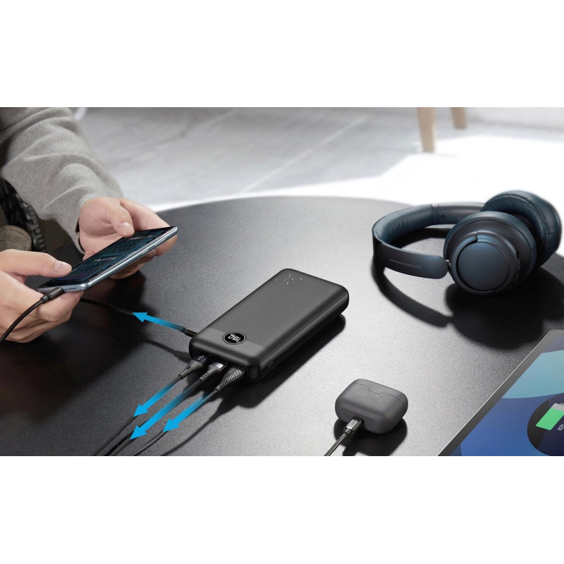 УМБ YENKEE YPB 3018 30000 mAh PD20W Black (35057019)