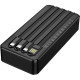 УМБ Borofone BJ84A 20000 mAh with four cables Black