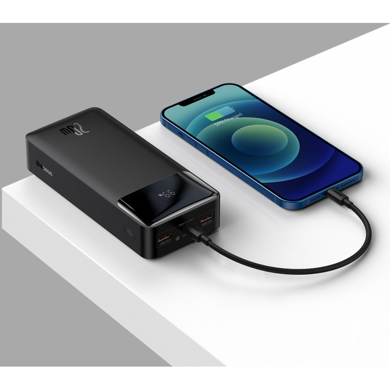 УМБ Baseus Bipow Digital Display Powerbank 20W 30000mAh Black (PPDML-N01)