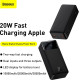 УМБ Baseus Bipow Digital Display Powerbank 20W 30000mAh Black (PPDML-N01)