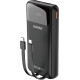 УМБ Dudao K15Pro 20000mAh PD/22.5W, QC, with built-in cables, Black (6977196682430)