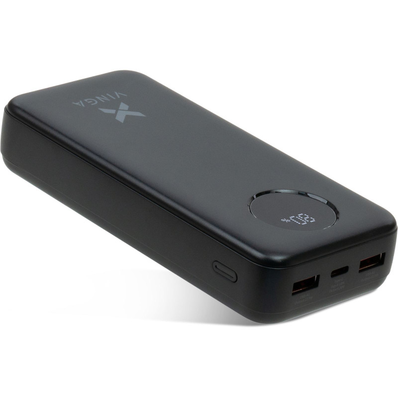 UMB VINGA 20 000 MAH 22,5 Вт Чорний дисплей (VPB2022)