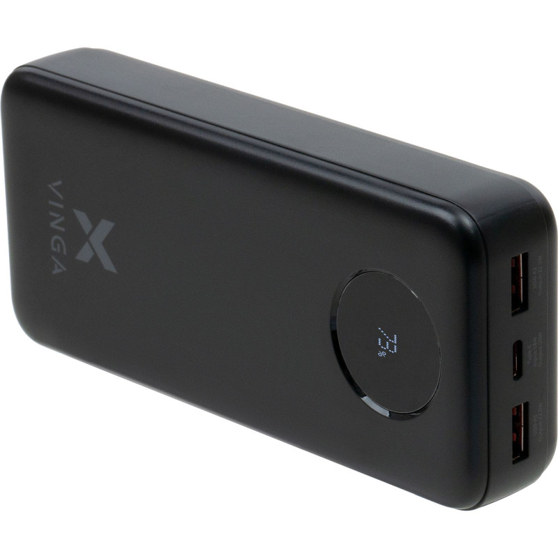 UMB VINGA 20 000 MAH 22,5 Вт Чорний дисплей (VPB2022)