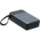 UMB VINGA 20 000 MAH 65W Дисплей USB-C Cable Grey (VPB2065C)