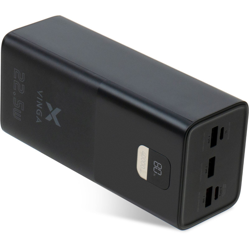 UMB VINGA 40000 MAH 22,5 Вт Чорний дисплей (VPBB4022)