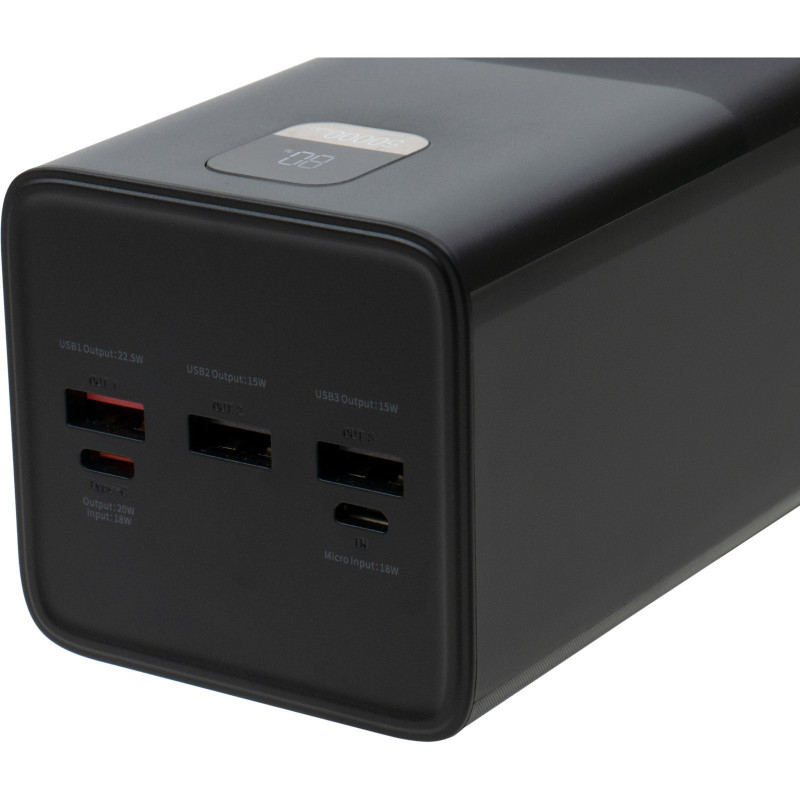 UMB VINGA 50 000 MAH 22,5 Вт Чорний дисплей (VPBB5022)