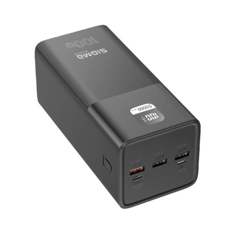 УМБ Sigma mobile X-Power SI50A6QLX 50000mAh Black (4827798741313)