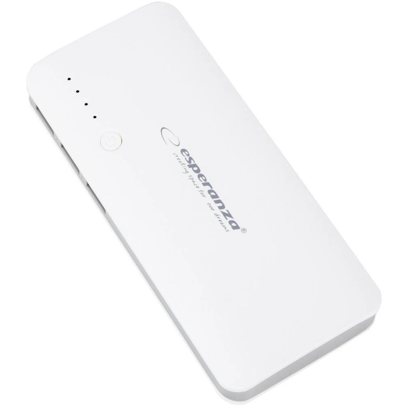 УМБ Esperanza 8000mAh (EMP106WE) Білий/Сірий