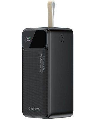 УМБ Choetech 50000mAh 22.5W PD QC3.0 Black (B732)